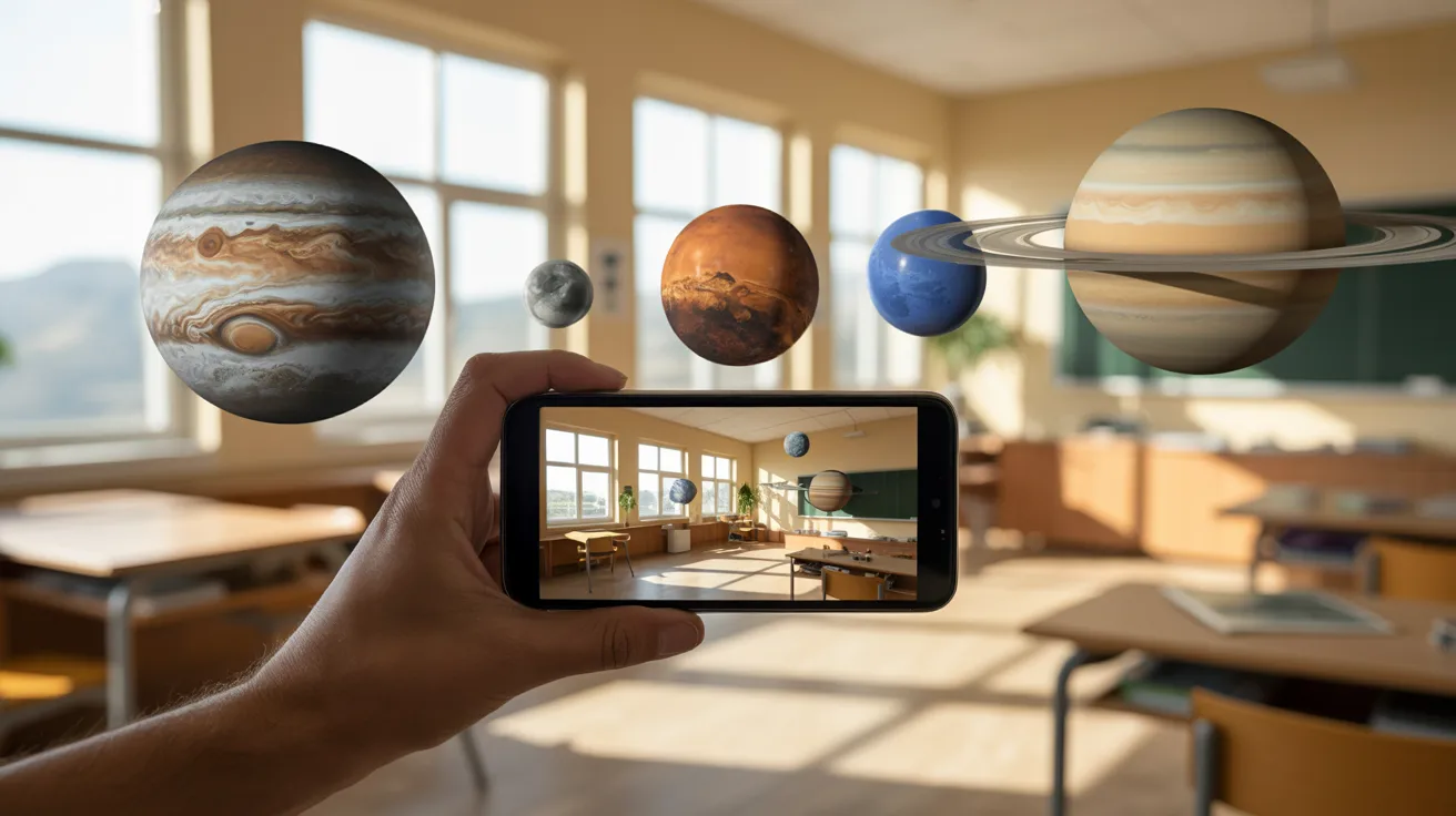 Augmented Reality Solar System Project
