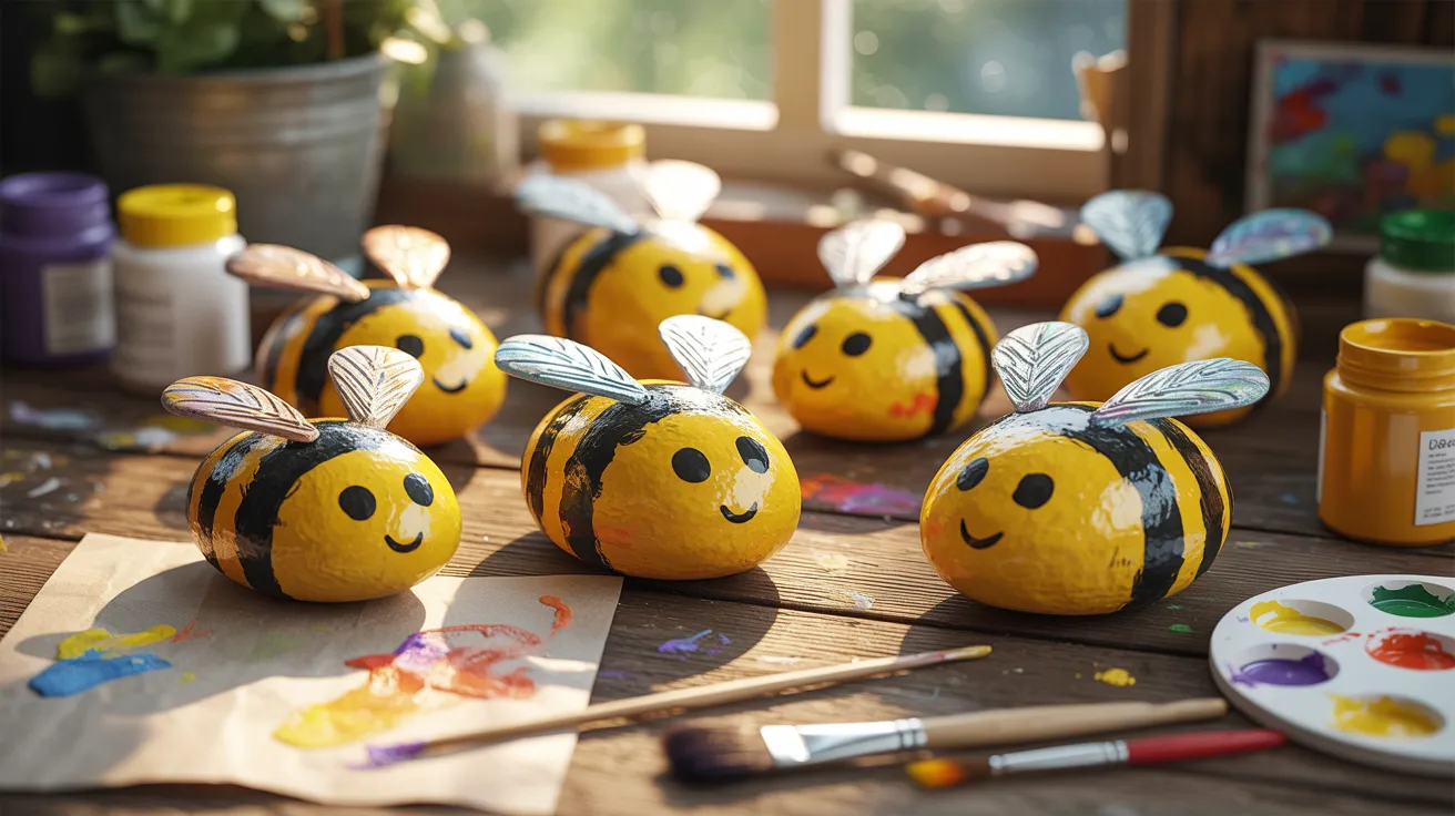 Bee Rock Painting