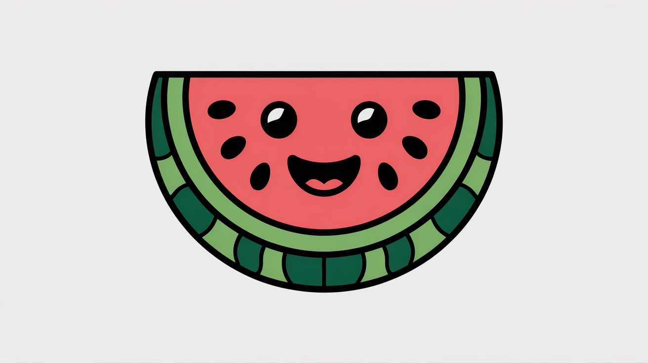 Cartoon Watermelon