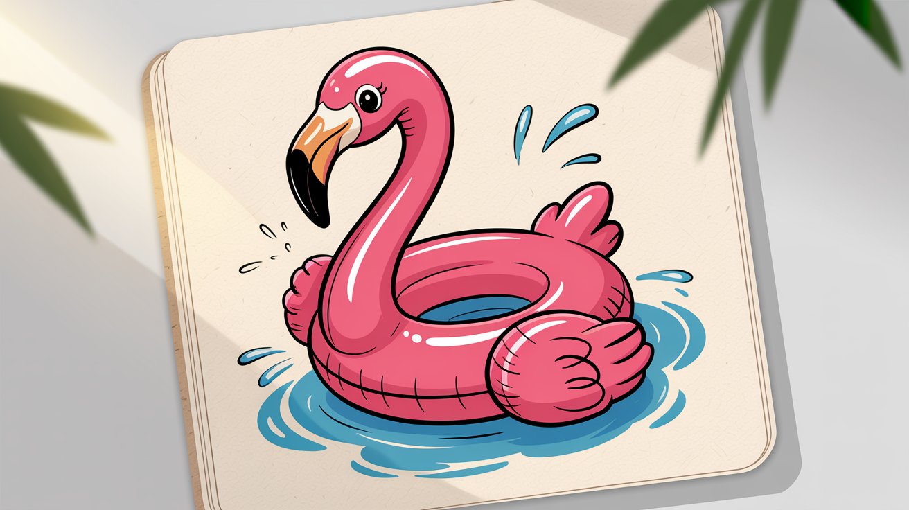 Flamingo Floatie