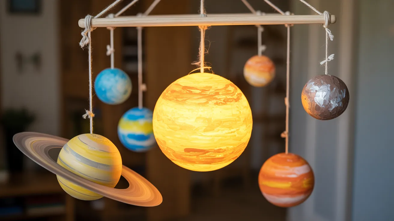 Hanging Solar System Mobile