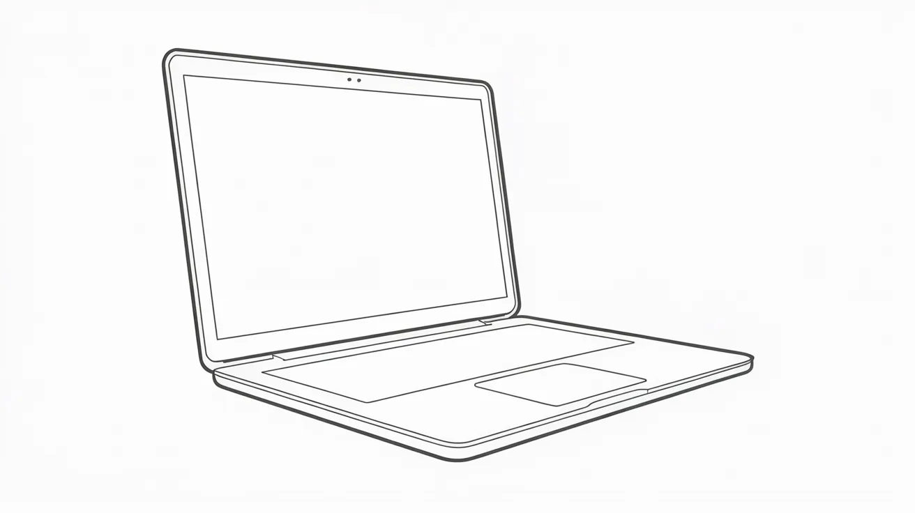 Laptop Outline