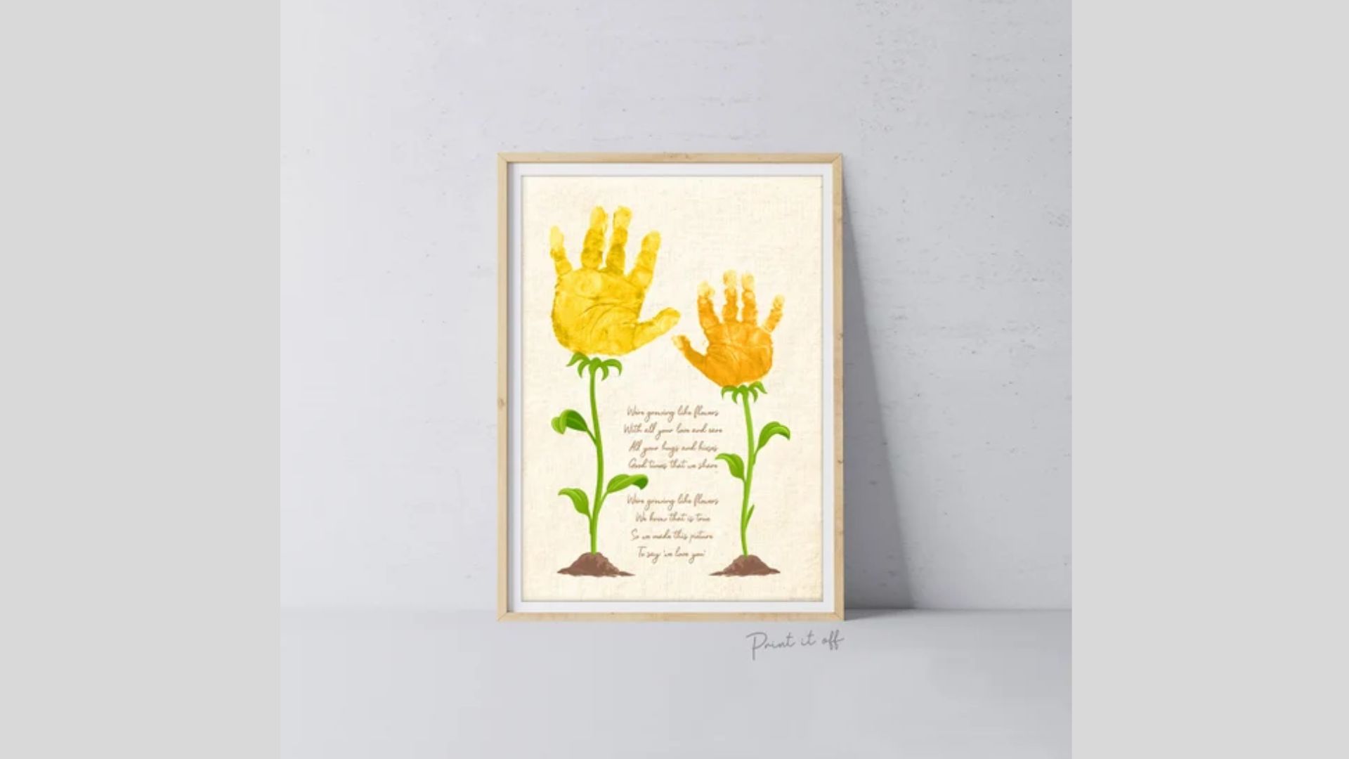 Mother's Day Handprint Card