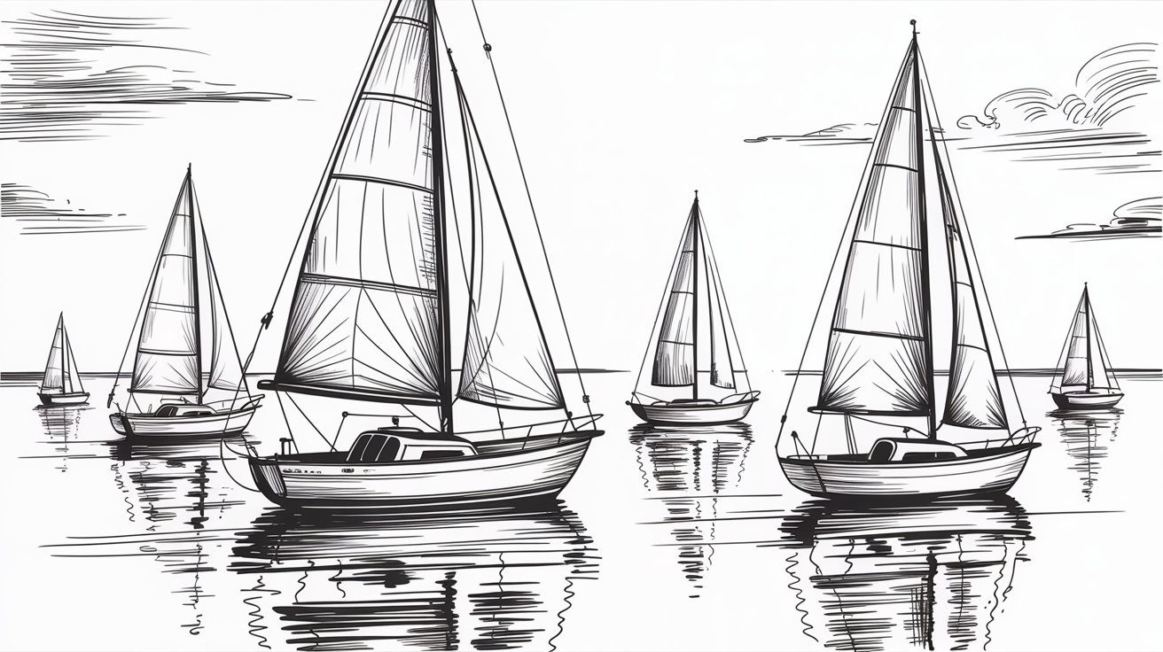 Sailboats or Ships