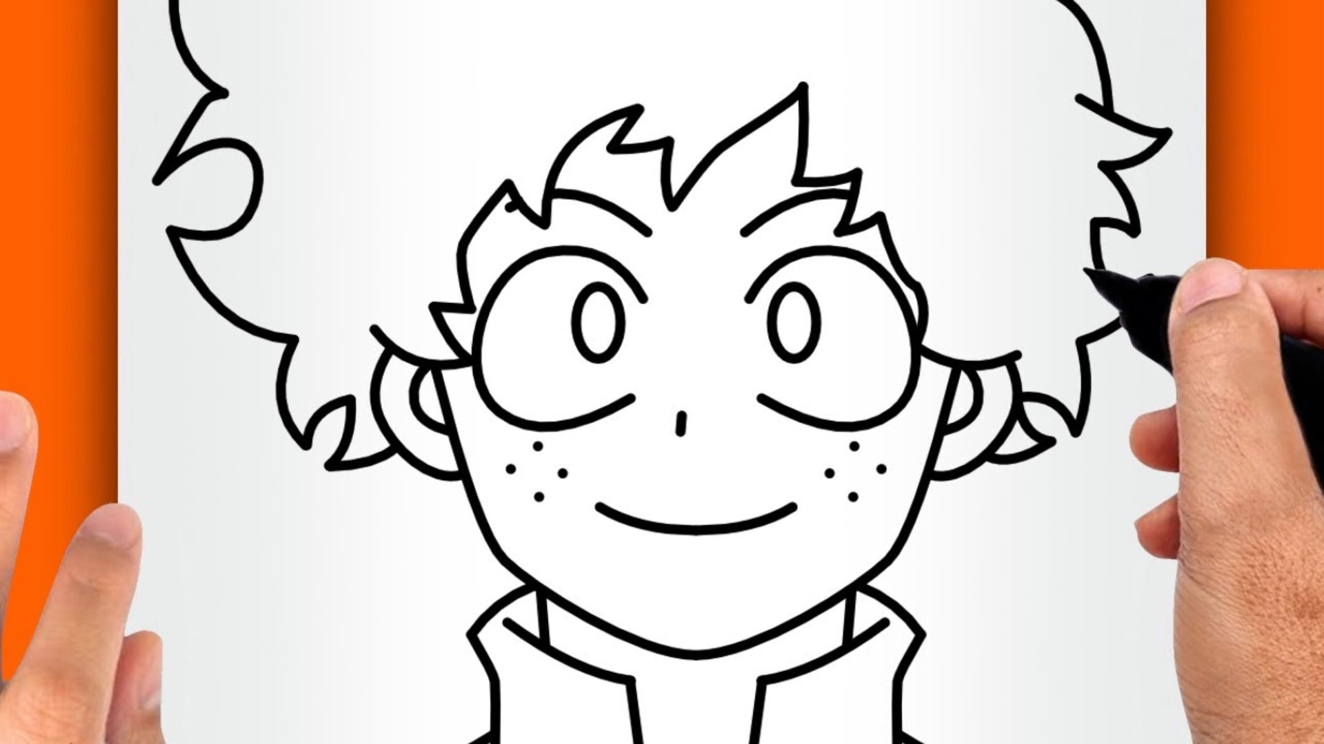 Step-by-step guide illustrating the process of drawing anime characters, featuring various stages and techniques.