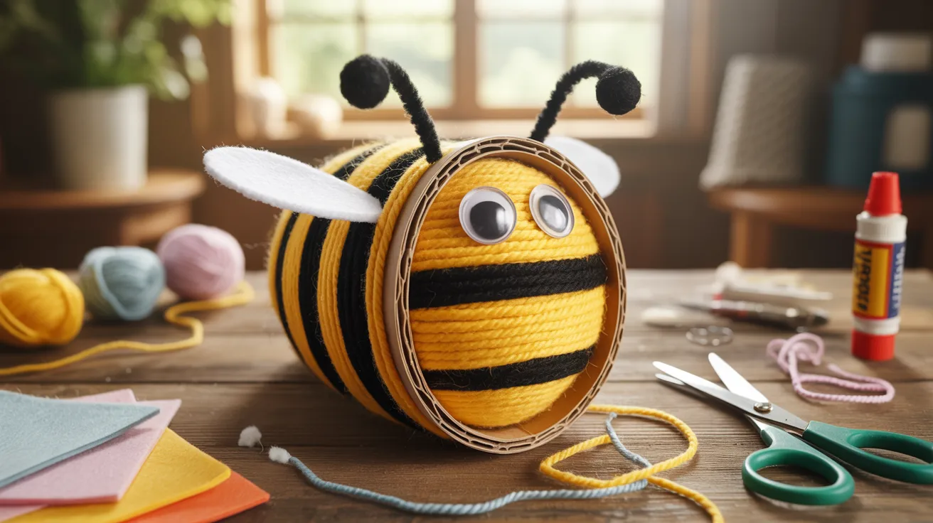 Yarn Wrapped Bee
