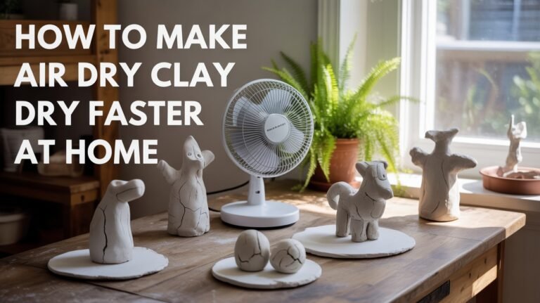 Air Dry Clay Dry Faster