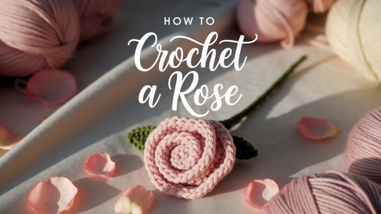 Crochet a Rose