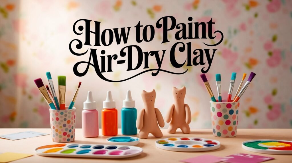 How to Paint Air-Dry