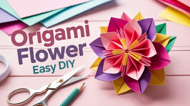 Origami Flower Easy