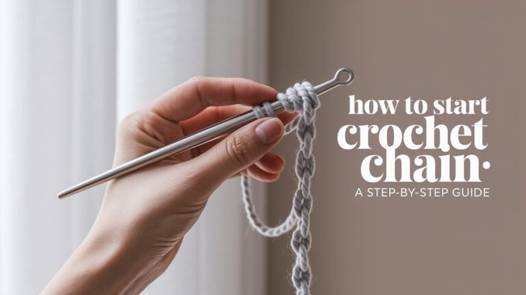 Start Crochet Chain