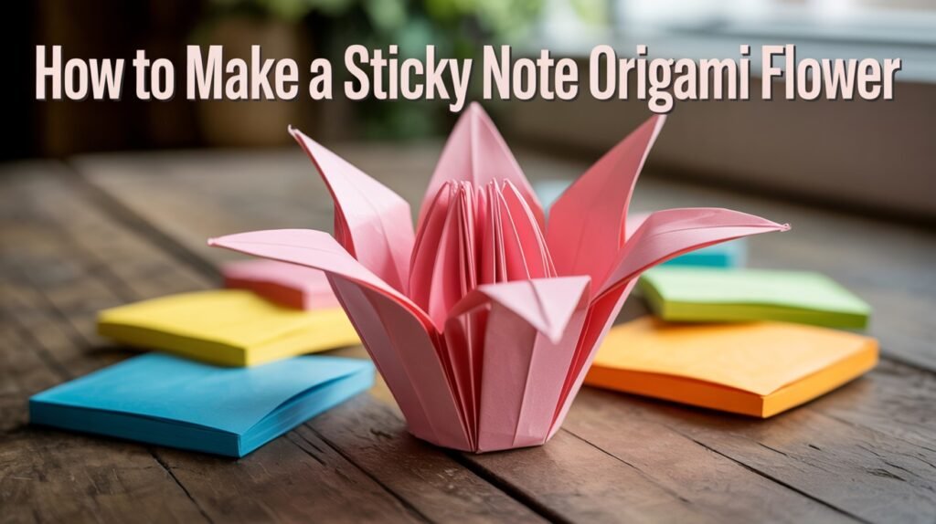 Sticky Note Origami