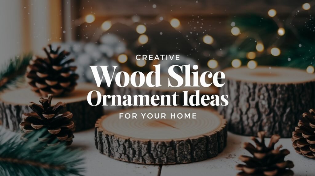 Wood Slice Ornament