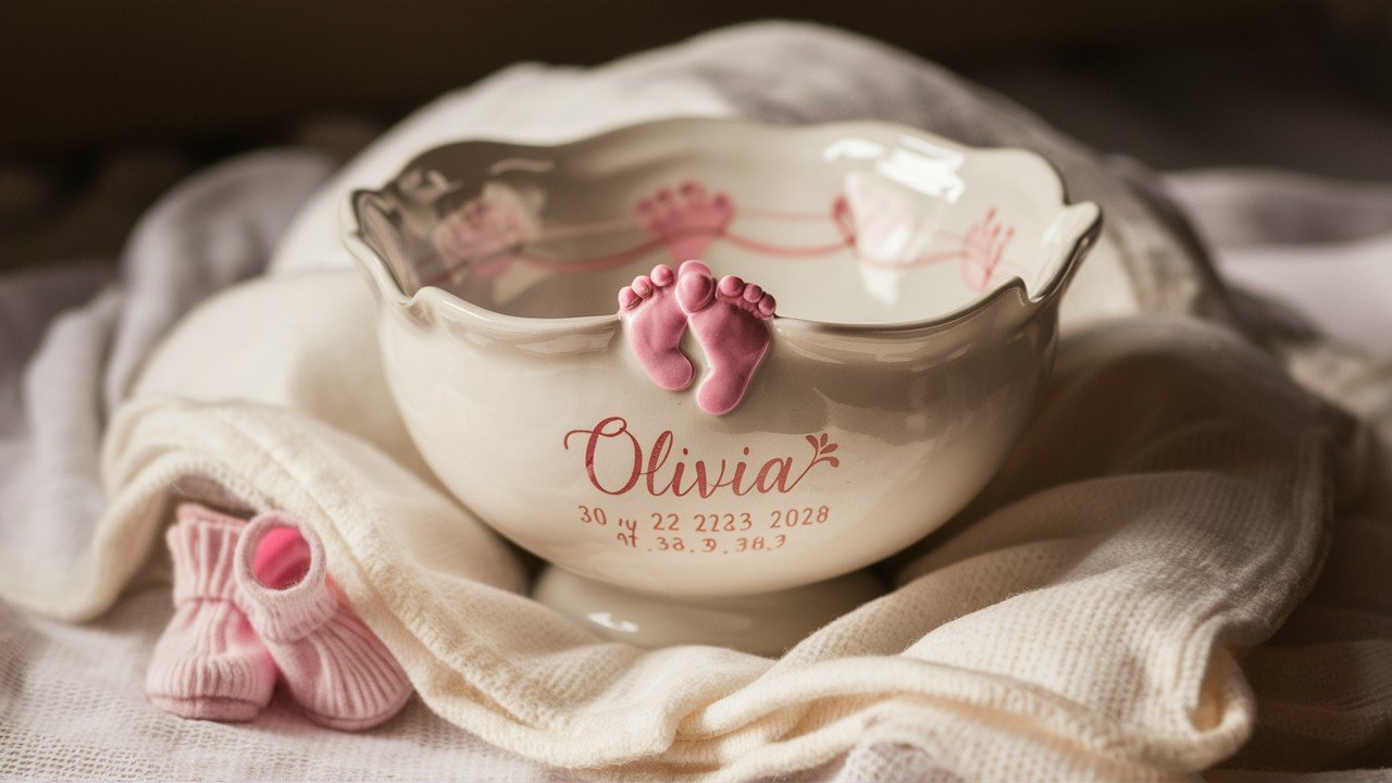 Baby Footprint Bowls
