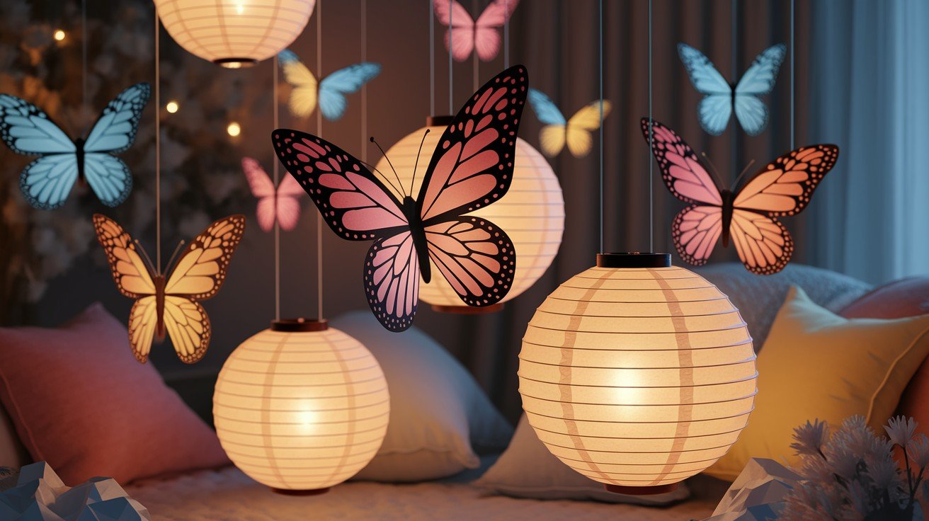 Butterfly Paper Lanterns
