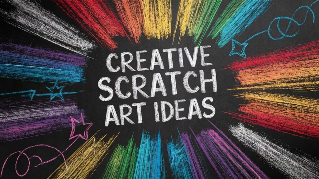 32 Creative Scratch Art Ideas + DIY Tutorial Guide Creative Scratch Art Ideas