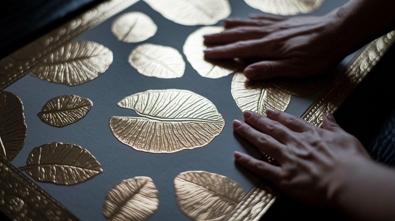 Embossed Foil Art