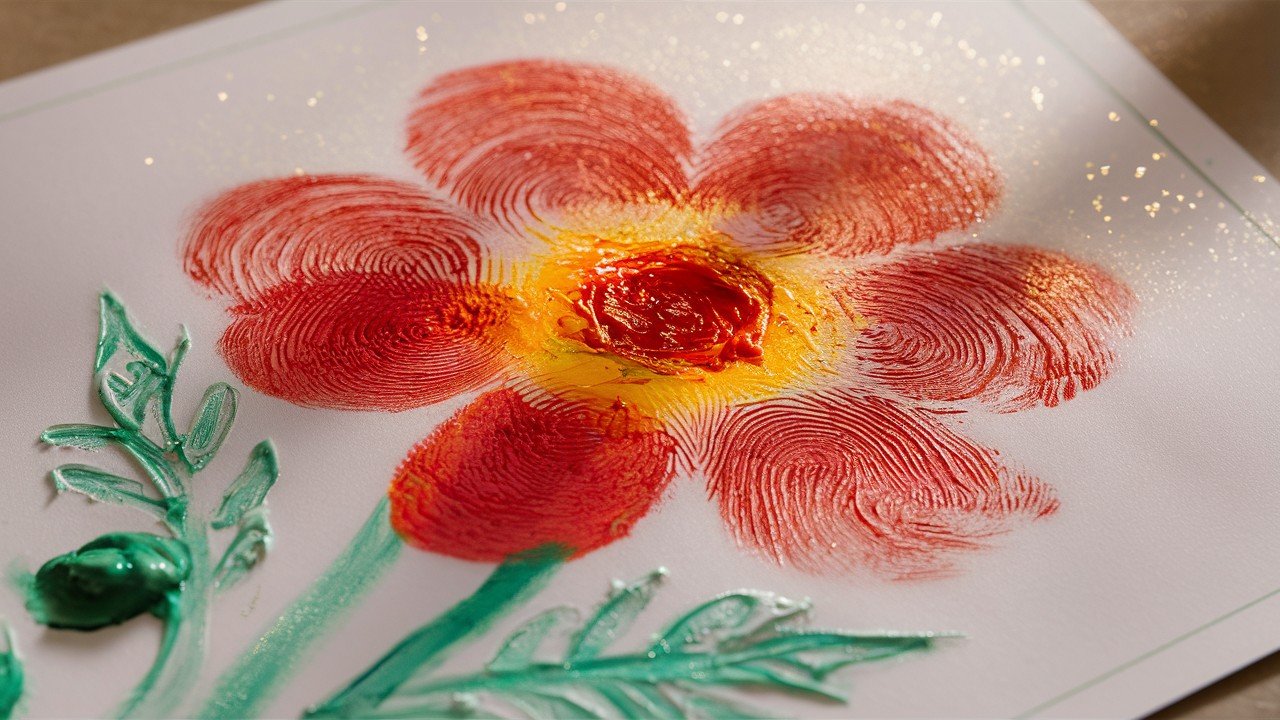 Fingerprint Flowers