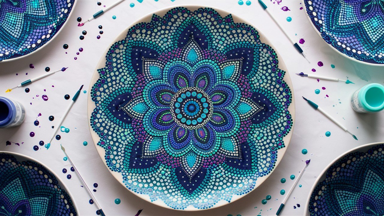 Mandala Dot Painting