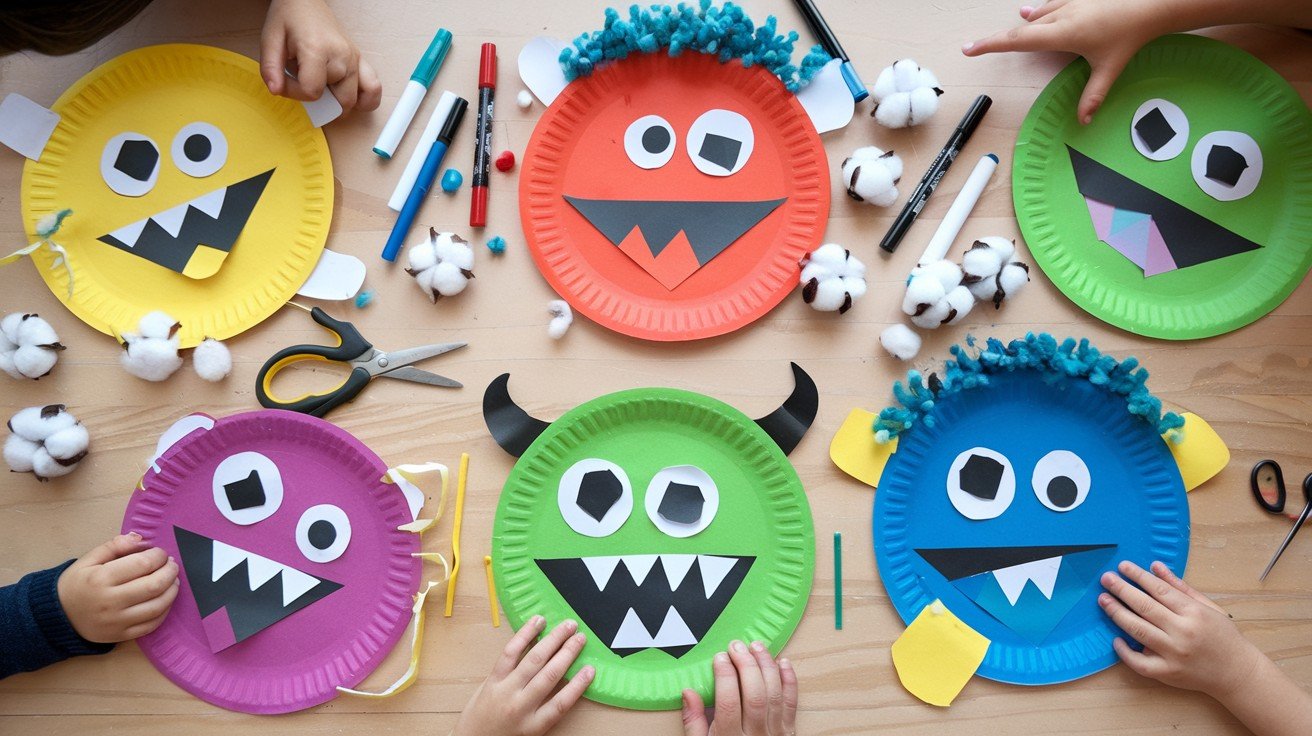 Monster Emotion Masks