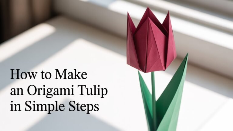 Origami Tulip