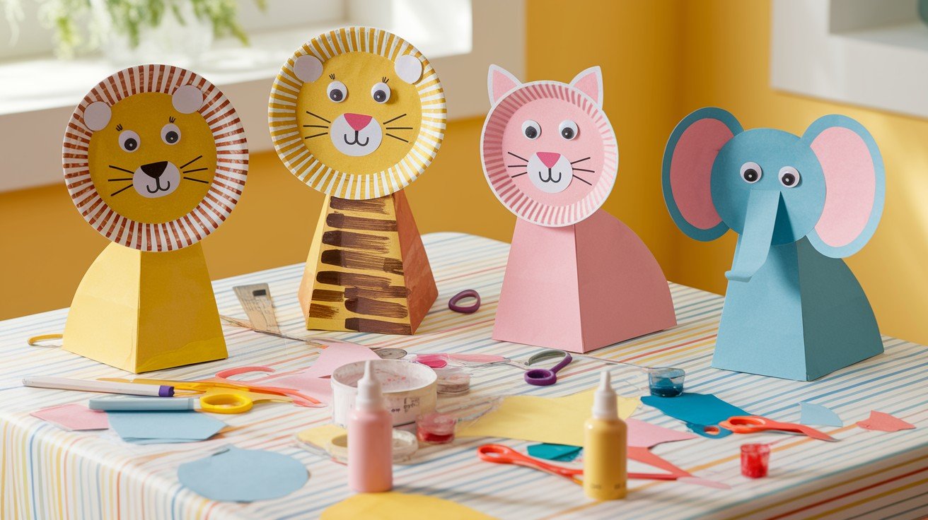 Paper Plate Animals