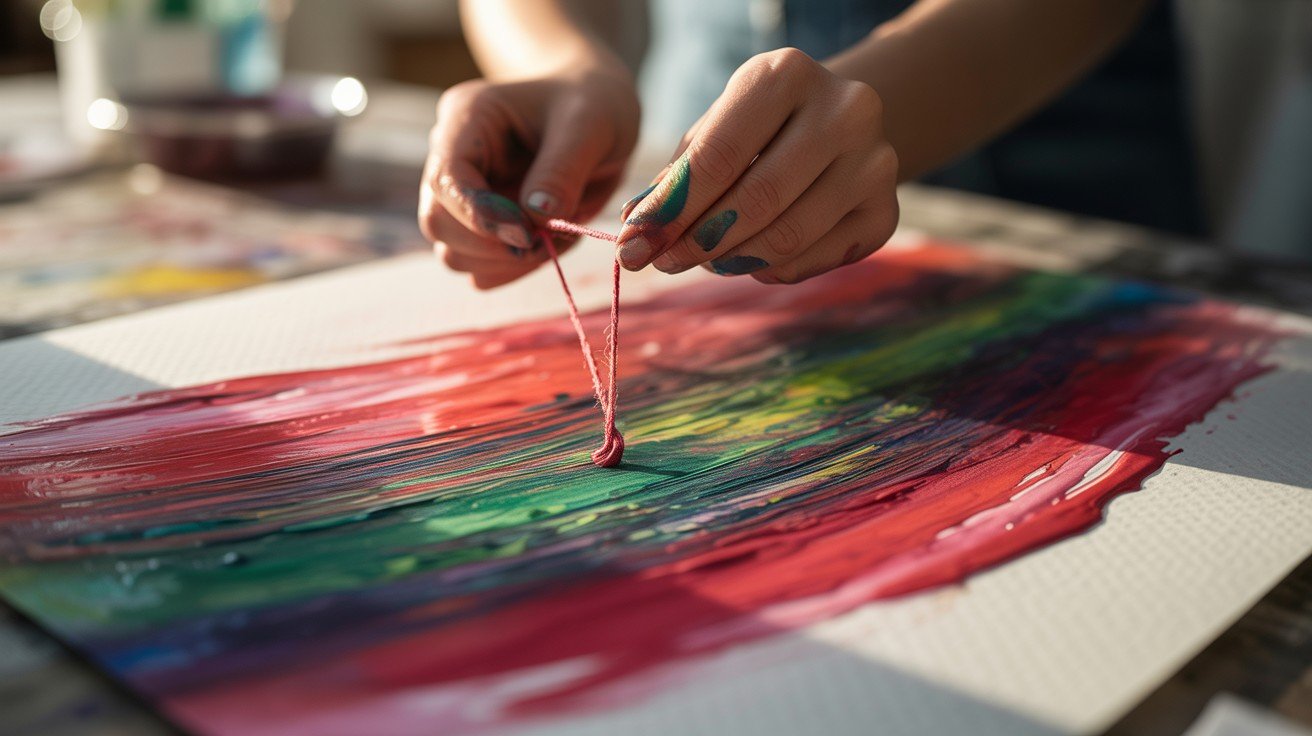 String Pull Painting