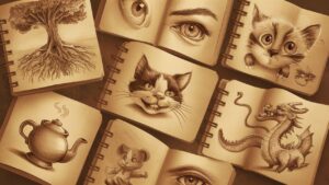 50-drawing-ideas-with-pencil-for-beginners-artists-themastercraft