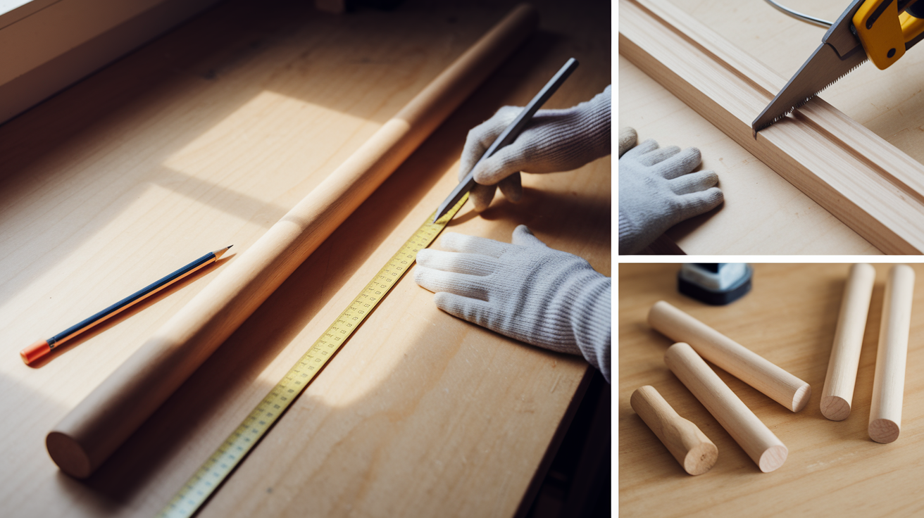 1. Preparing the Dowels
