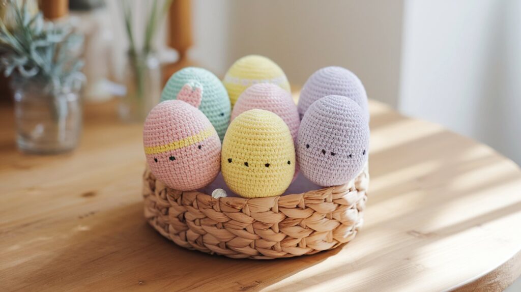 Simple Crochet Easter Egg Tutorial for Beginners
