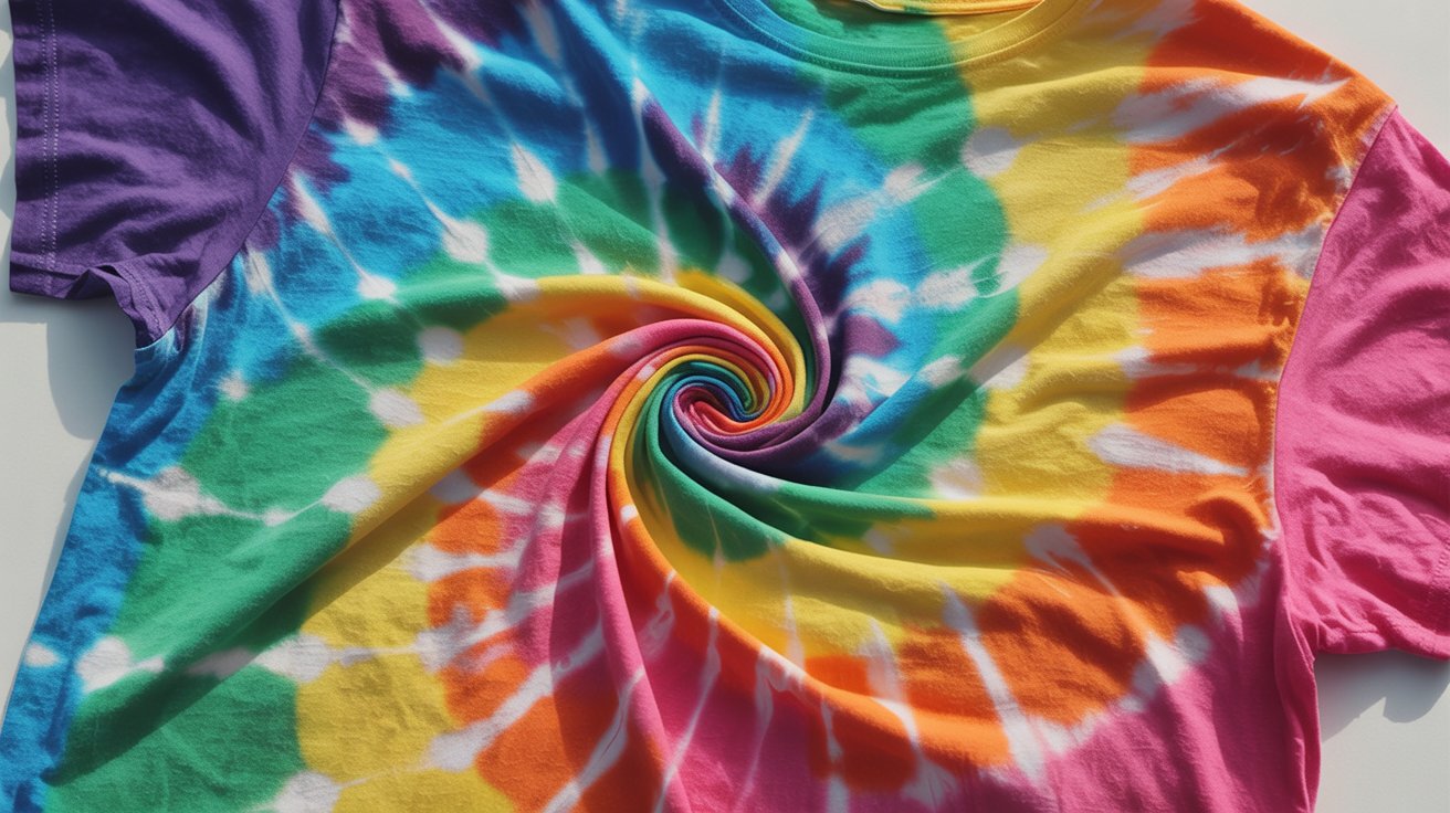 1. Classic Spiral Tie Dye
