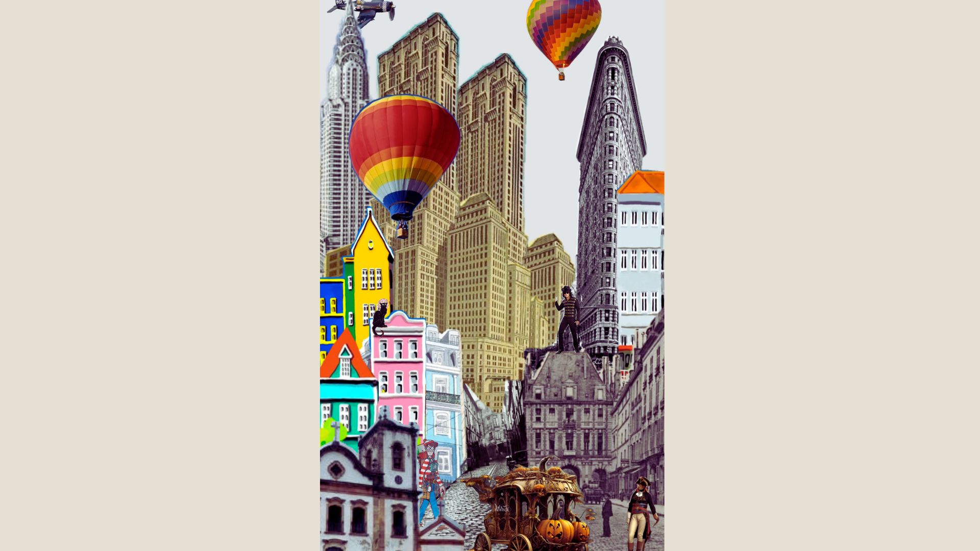 8. Cityscape Collage