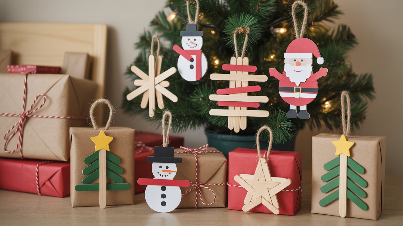 Turning Popsicle Stick Crafts Into Gifts and Decorations