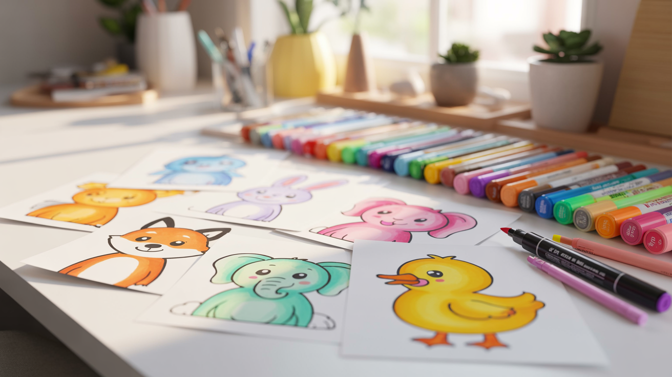 Cute Cartoon Animals