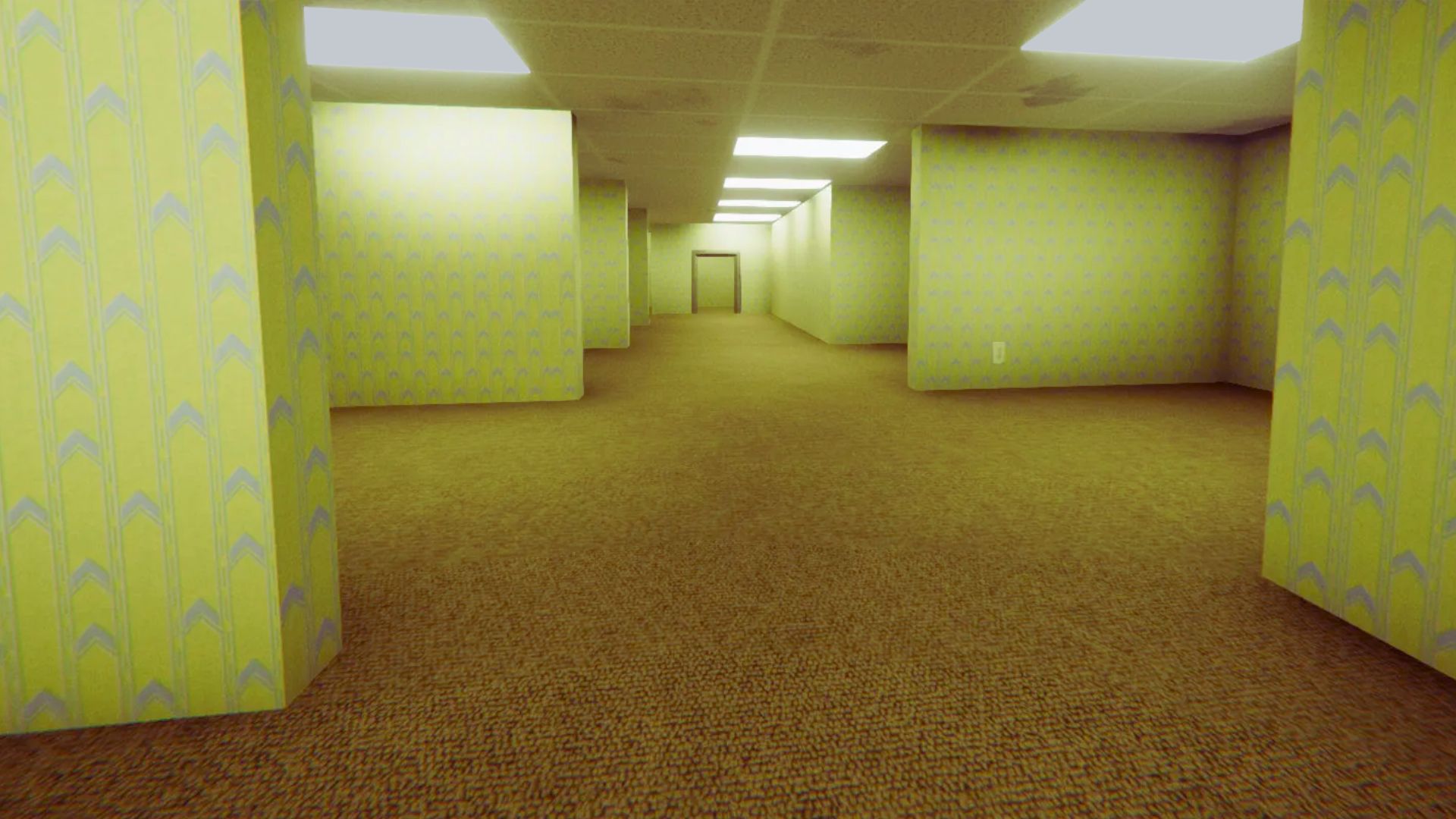 1. Figure in an Empty Liminal Space