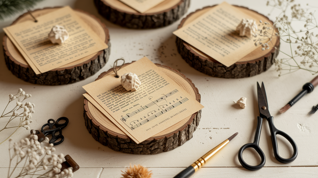 10. Decoupage Themed Art Ornaments