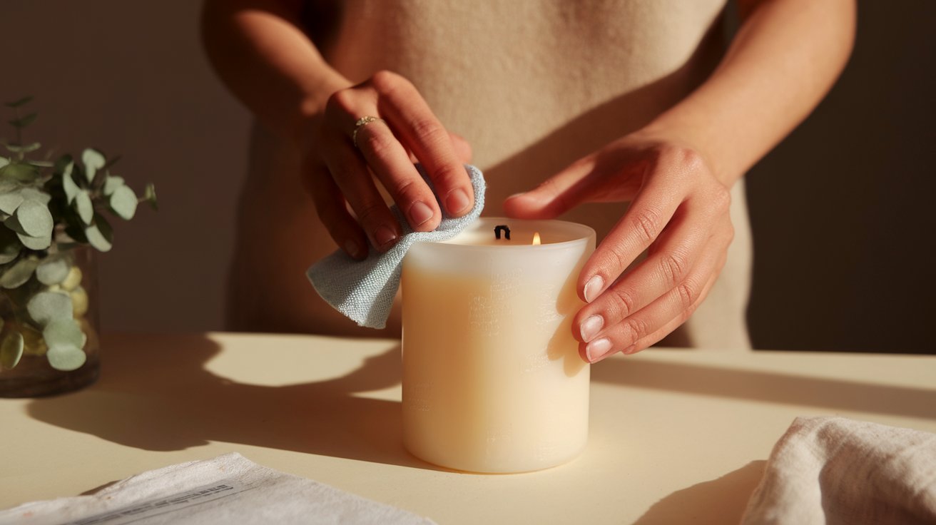 Step 1: Clean and Prepare the Candle