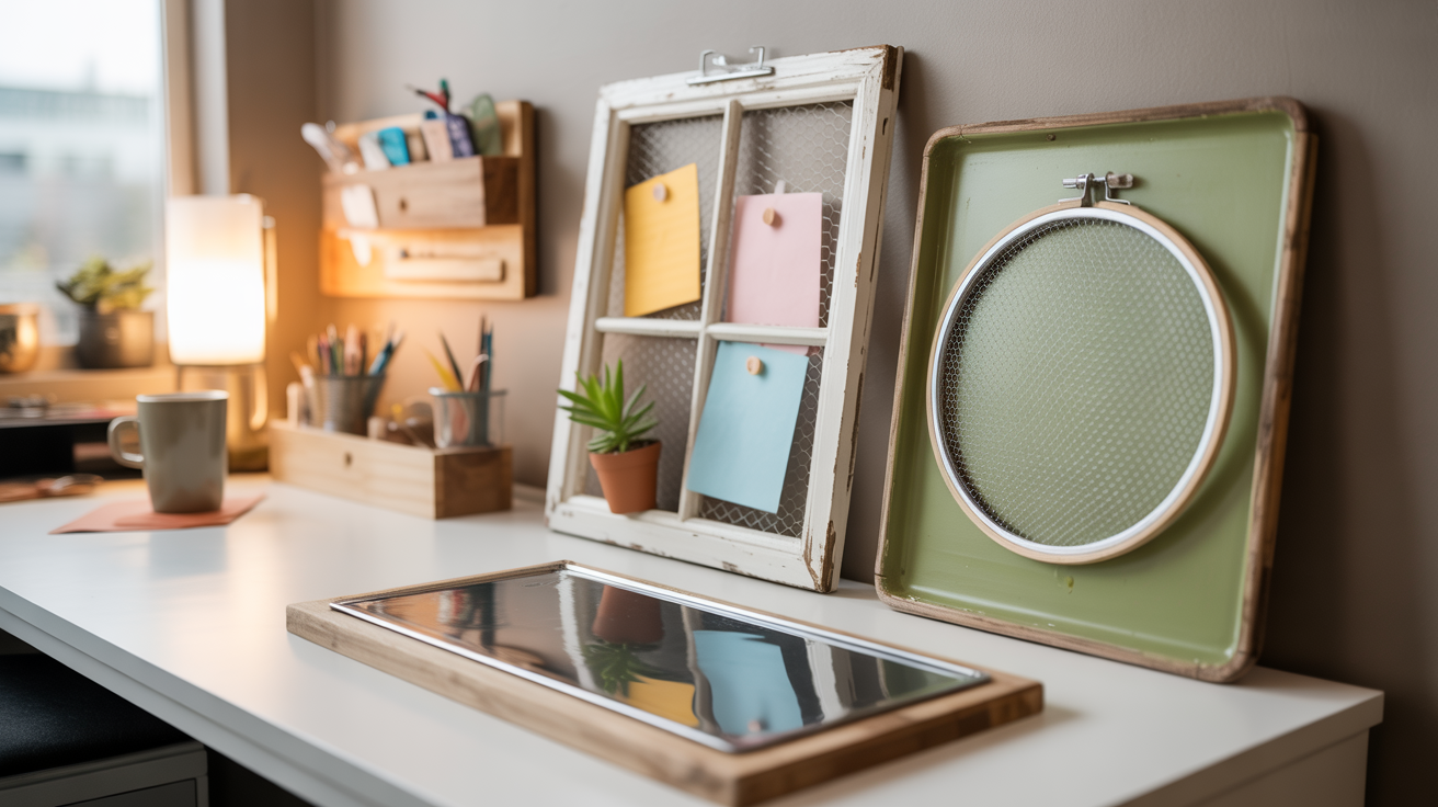 Upcycled or Recycled Magnetic Board