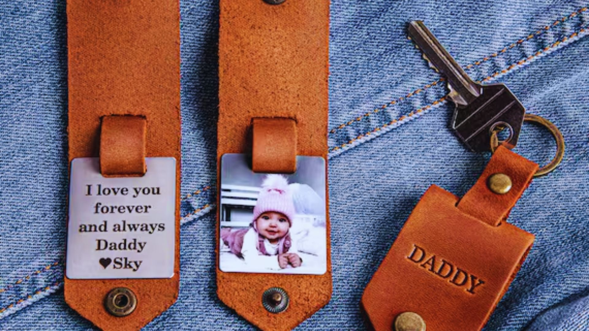 Leather Keychains