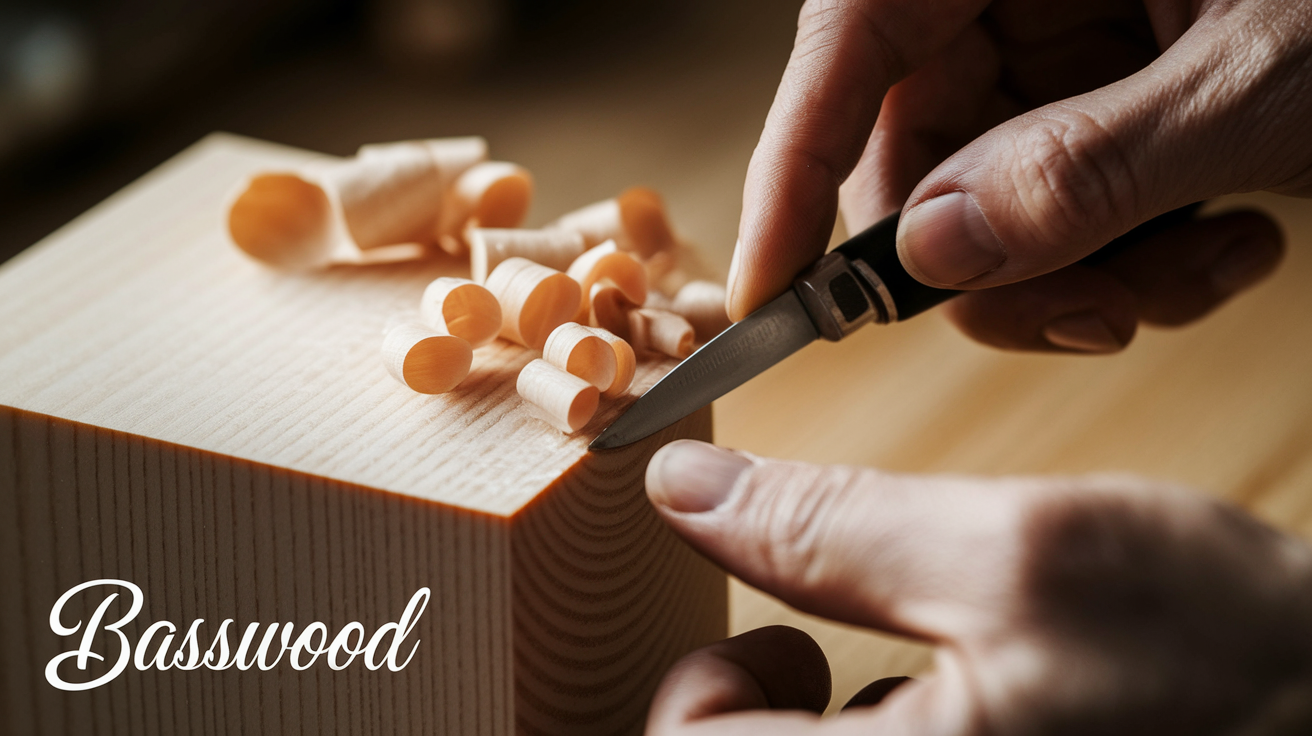 1. Basswood – The Beginner's Best Friend