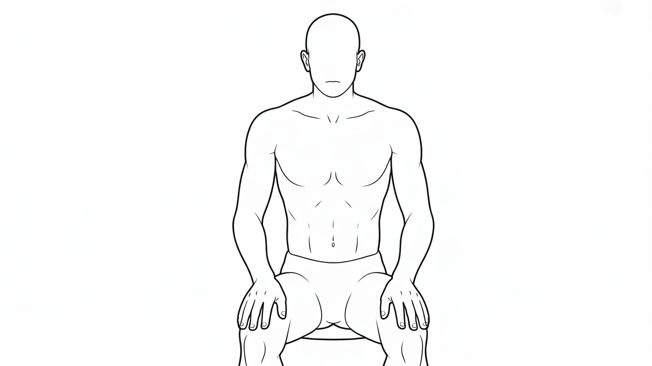 Front-Facing Sitting Drawing Base
