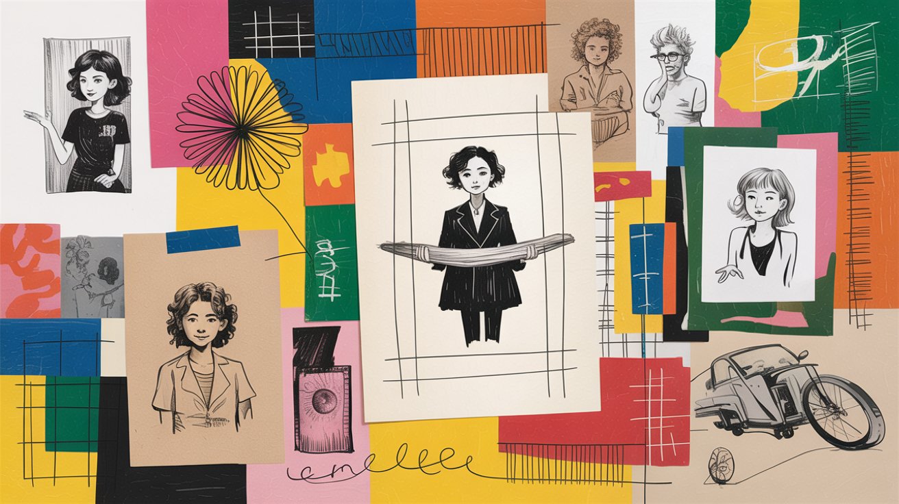 15. DIY Art Archive Collage