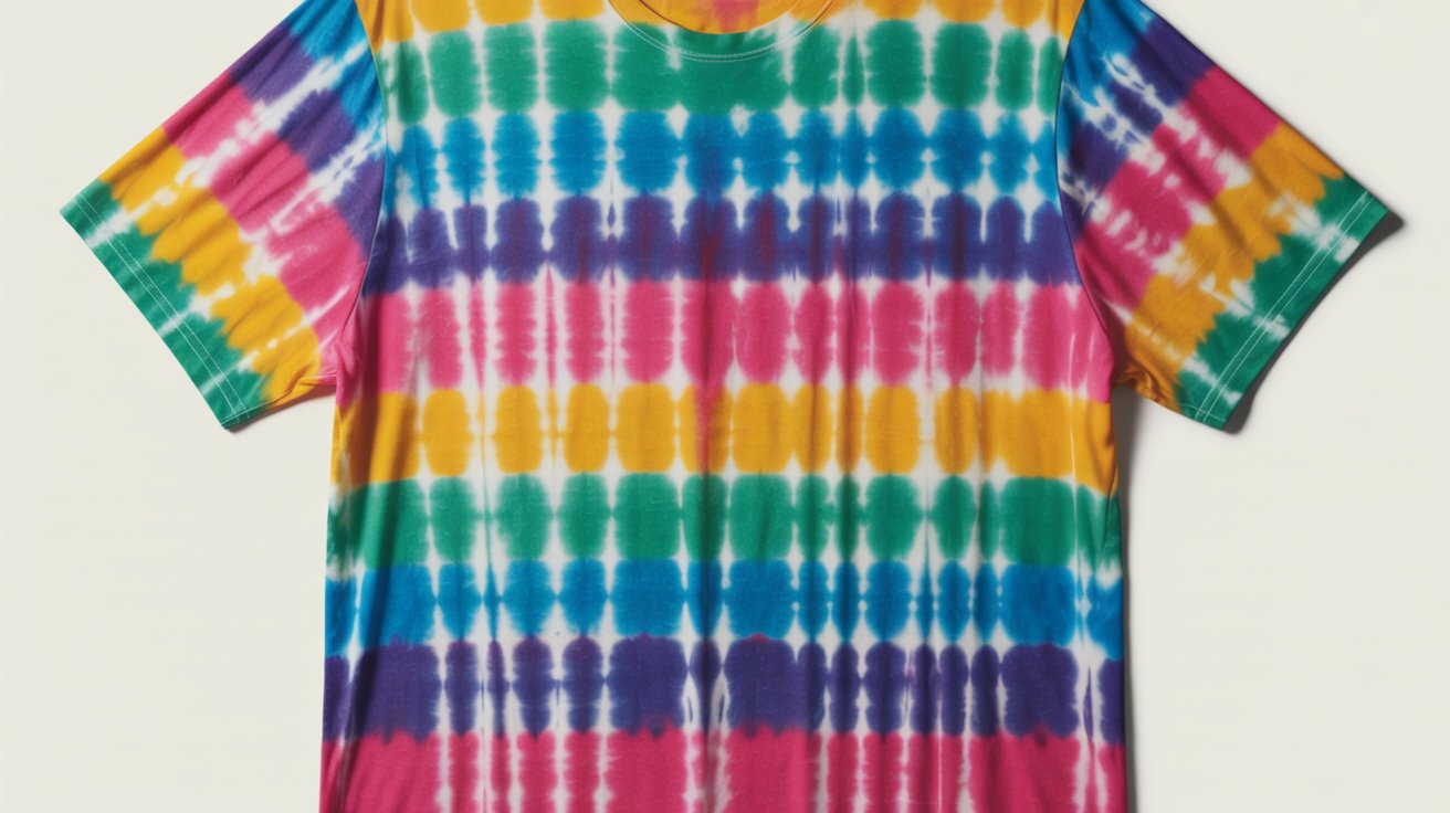 11. Horizontal Stripe Tie Dye