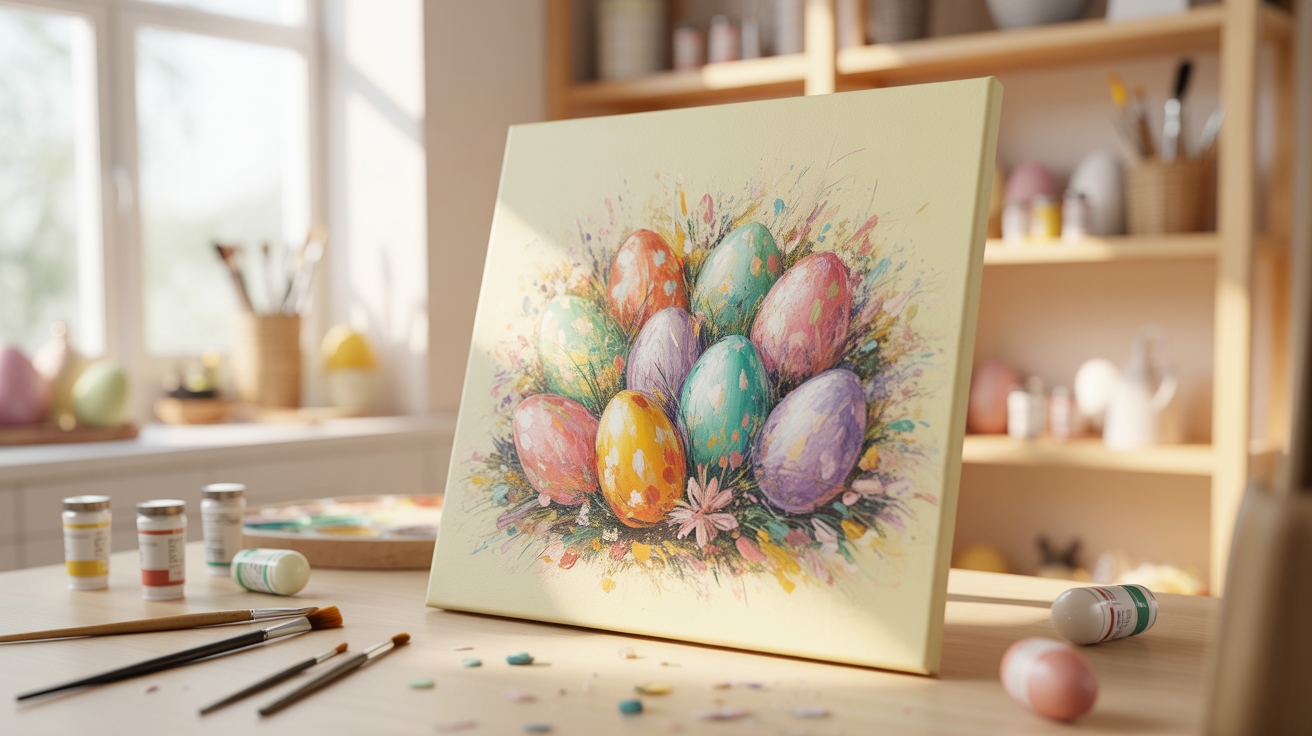 Confetti-Style Egg Art