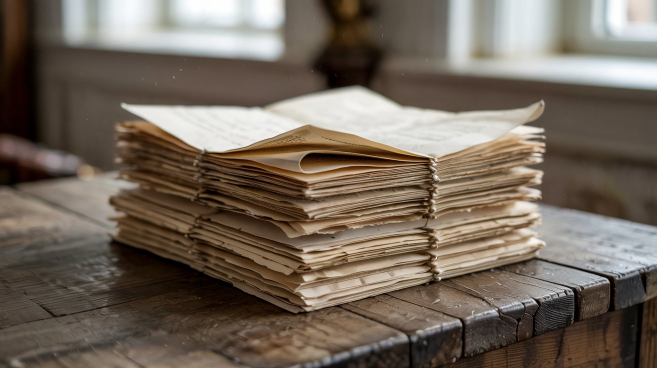 Step 3: Fold the Stack in Half