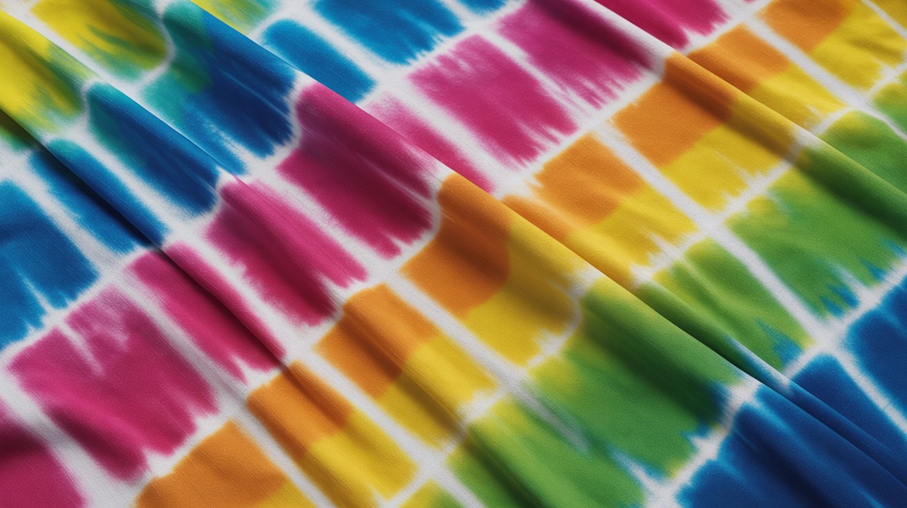 13. Diagonal Stripe Tie Dye