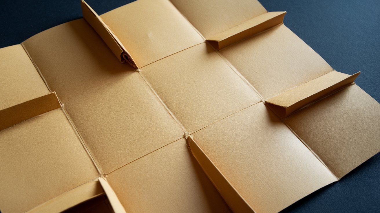 Step 4: Unfold the Paper Completely