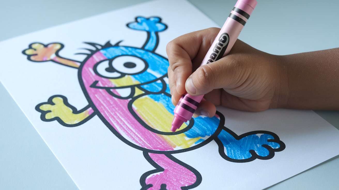 6. Color Monster Game