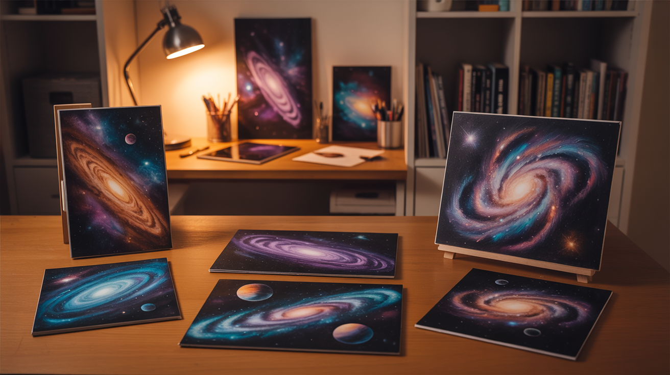 Galaxy and Space Scenes