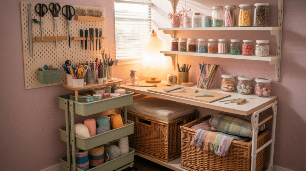 Craft Storage Ideas for Small Spaces You'll Love